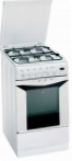 Indesit K 3G55 A(W) Cuisinière, type de four: électrique, Type de poêle: gaz