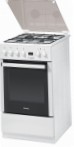 Gorenje K 57322 AW Кухненската Печка, тип на фурна: електрически, вид котлони: газ