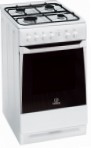 Indesit KN 3G210 S(W) Fornuis, type oven: gas, type kookplaat: gas