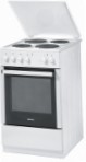 Gorenje E 52102 AW0 Sporák, typ rúry: elektrický, Typ varnej dosky: elektrický