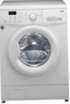 LG F-1258ND Tvättmaskin främre fristående, avtagbar klädsel för inbäddning