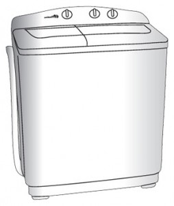 Characteristics ﻿Washing Machine Binatone WM 7580 Photo