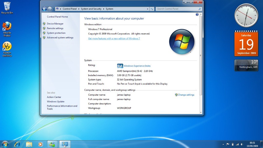 Windows 7 Home Basic OEM Key, $19.76