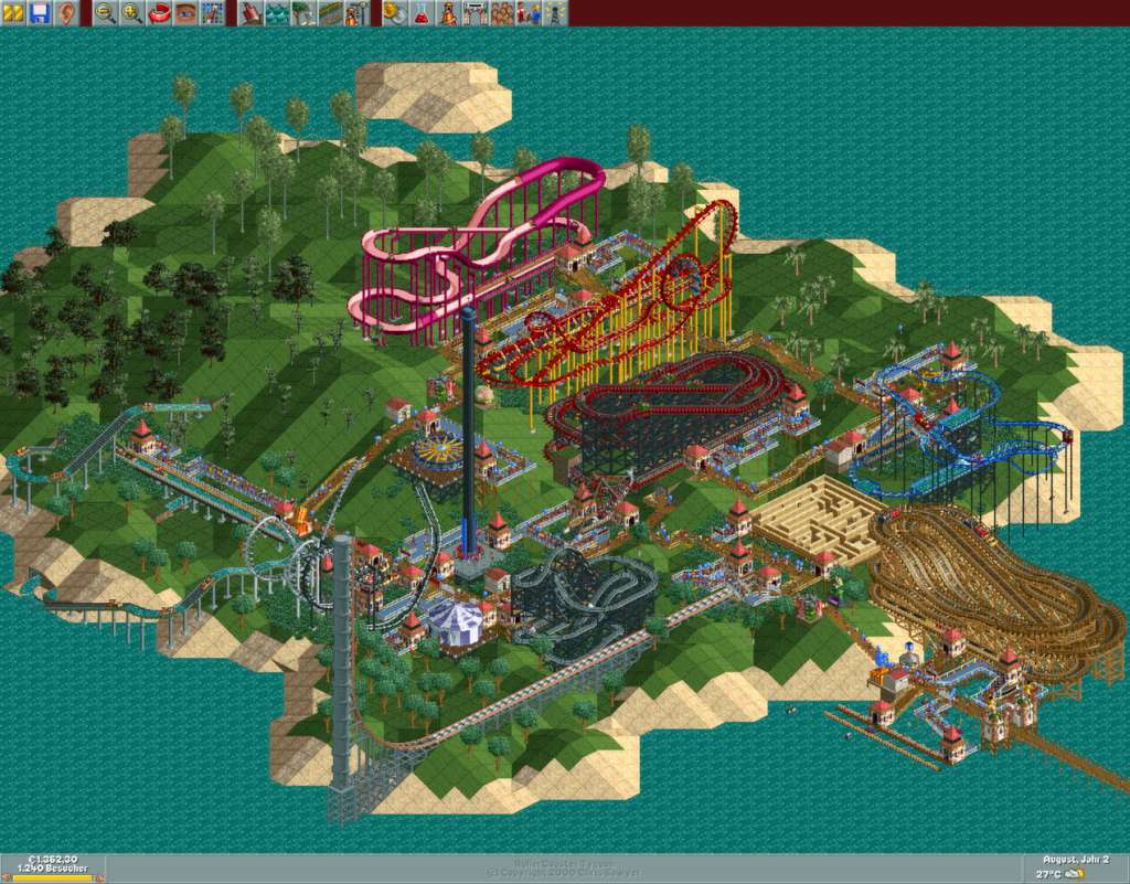 RollerCoaster Tycoon: Deluxe Steam Gift, $101.68