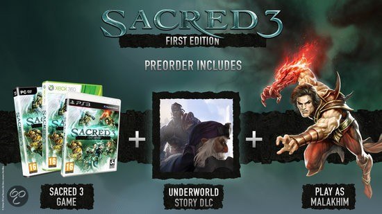 Sacred 3 First Edition EN/DE/FR/ES Steam CD Key, $5.64