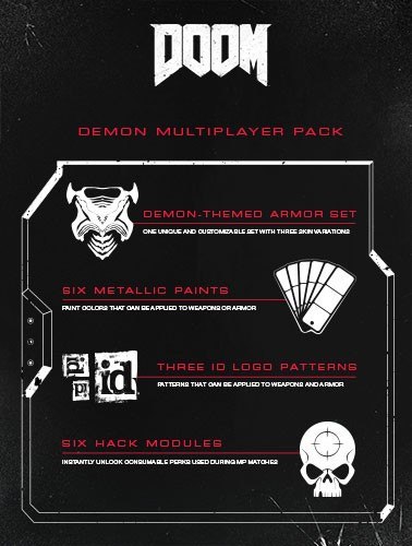 Doom - Demon Multiplayer Pack DLC US XBOX One CD Key, $3.38