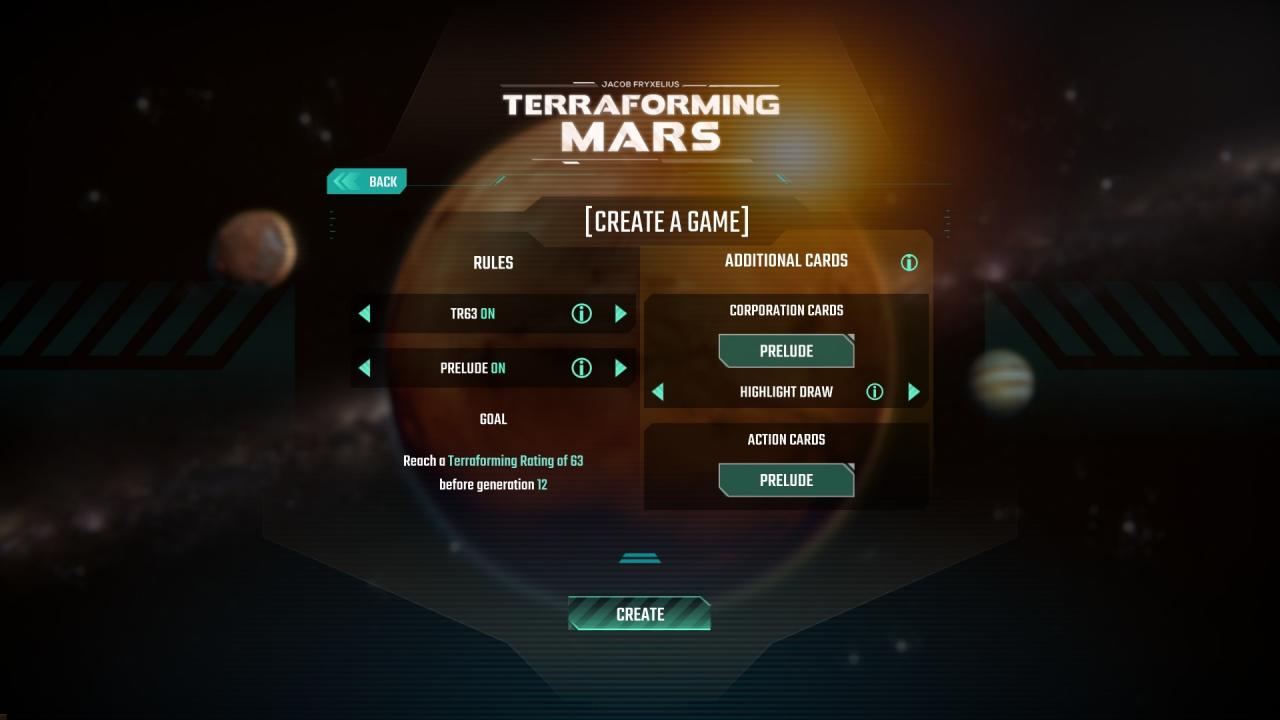 Terraforming Mars - Prelude DLC Steam CD Key, $2.54