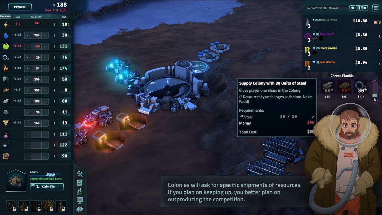 Offworld Trading Company - The Patron and the Patriot DLC Steam CD Key, $4.27
