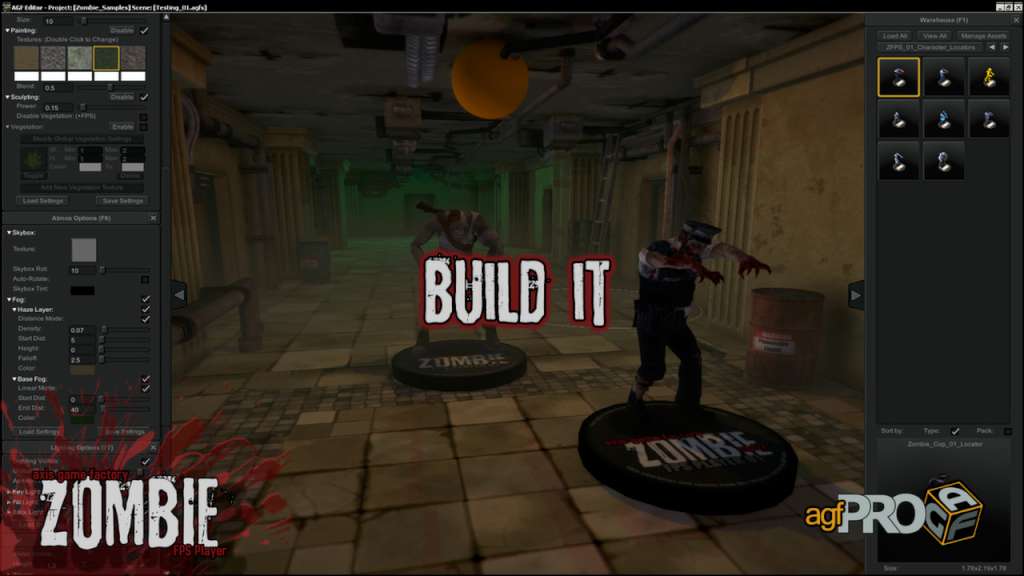 Axis Game Factory's AGFPRO Zombie FPS Player DLC Steam CD Key, $0.33