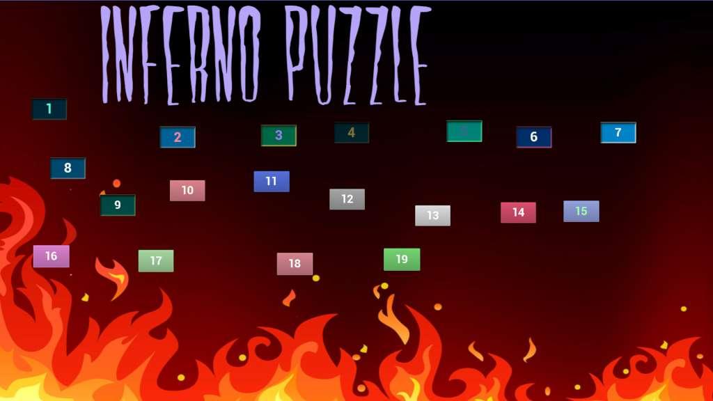 Inferno Puzzle Steam CD Key, $0.89