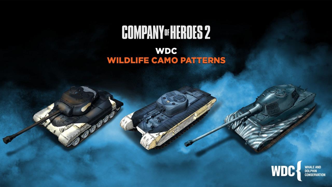 Company of Heroes 2 - Whale and Dolphin Pattern Pack Steam CD Key, $0.31