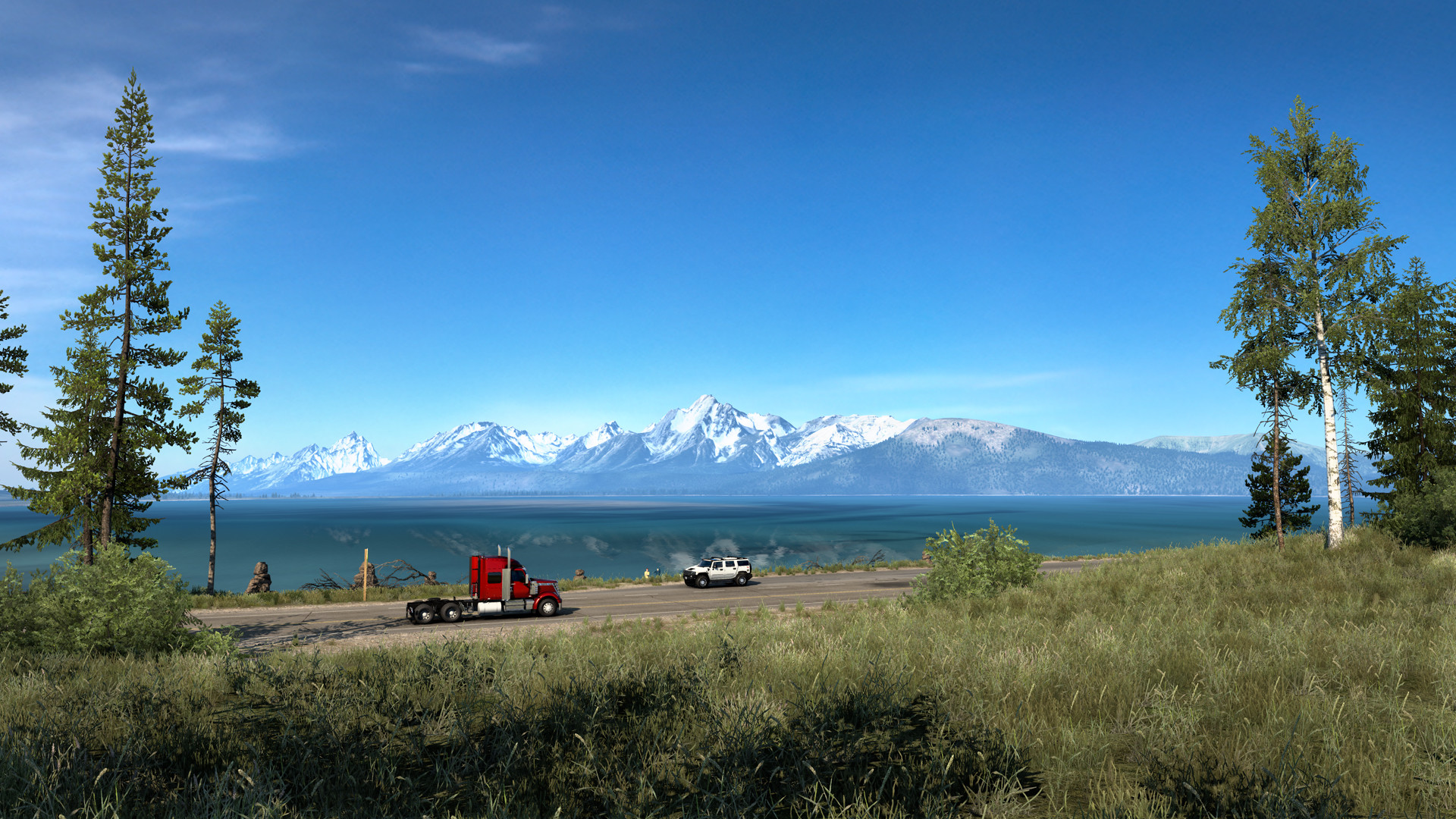 American Truck Simulator - Wyoming DLC EU Steam CD Key, $12.38