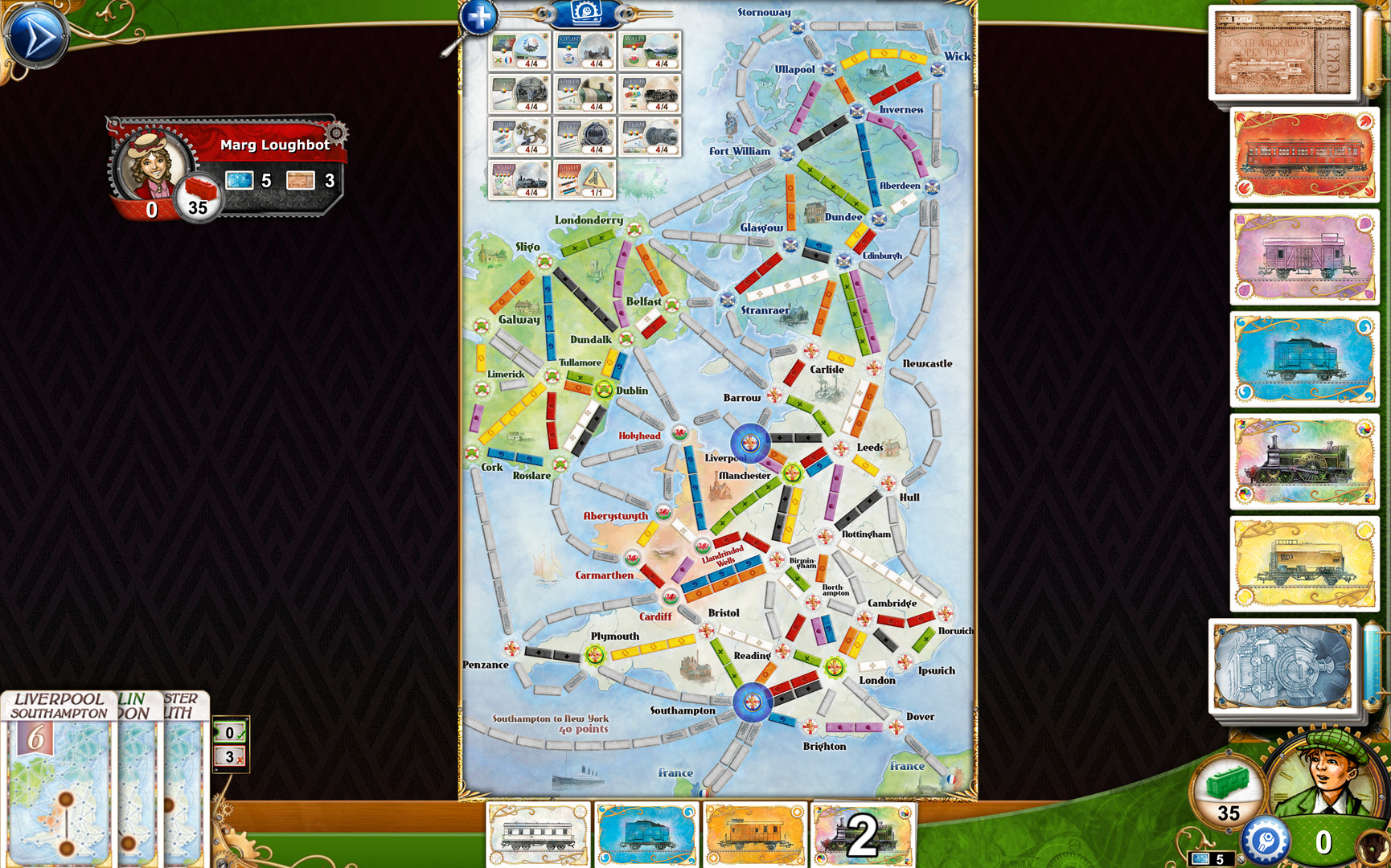 Ticket to Ride - United Kingdom DLC Steam CD Key, $7.32