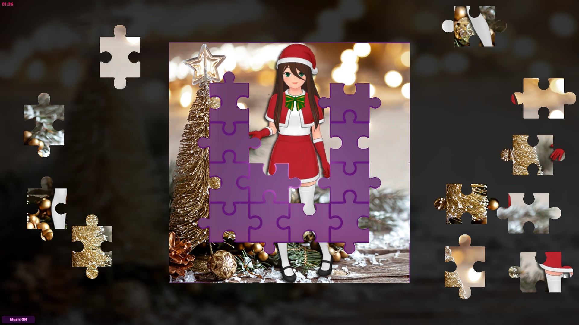Anime Jigsaw Girls - Christmas Steam CD Key, $0.18