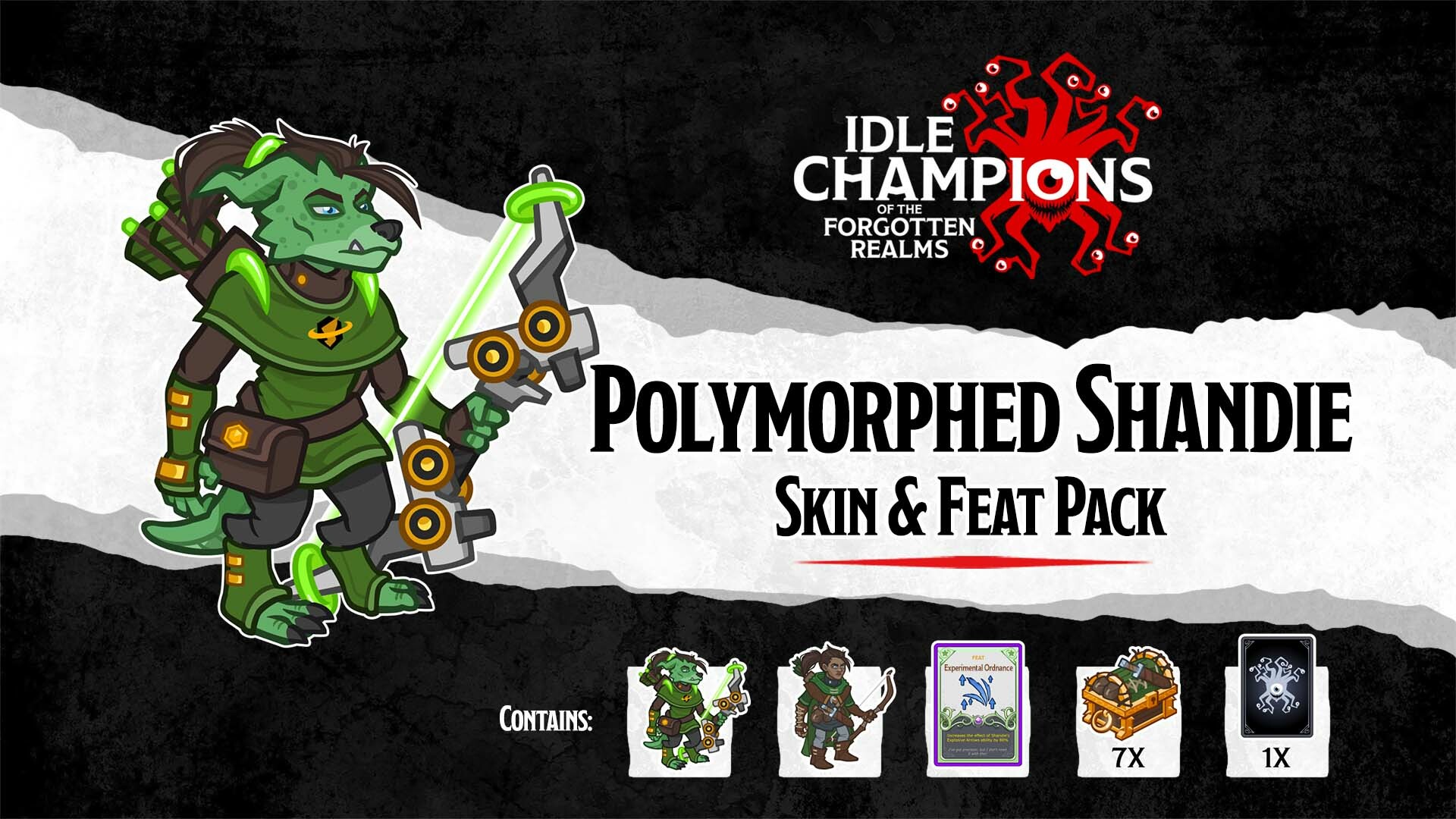 Idle Champions - Polymorphed Shandie Skin & Feat Pack DLC Steam CD Key, $1.02