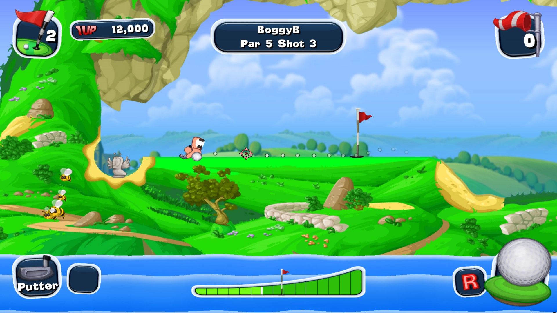Worms Crazy Golf + Carnival Course DLC Bundle Steam CD Key, $1.67