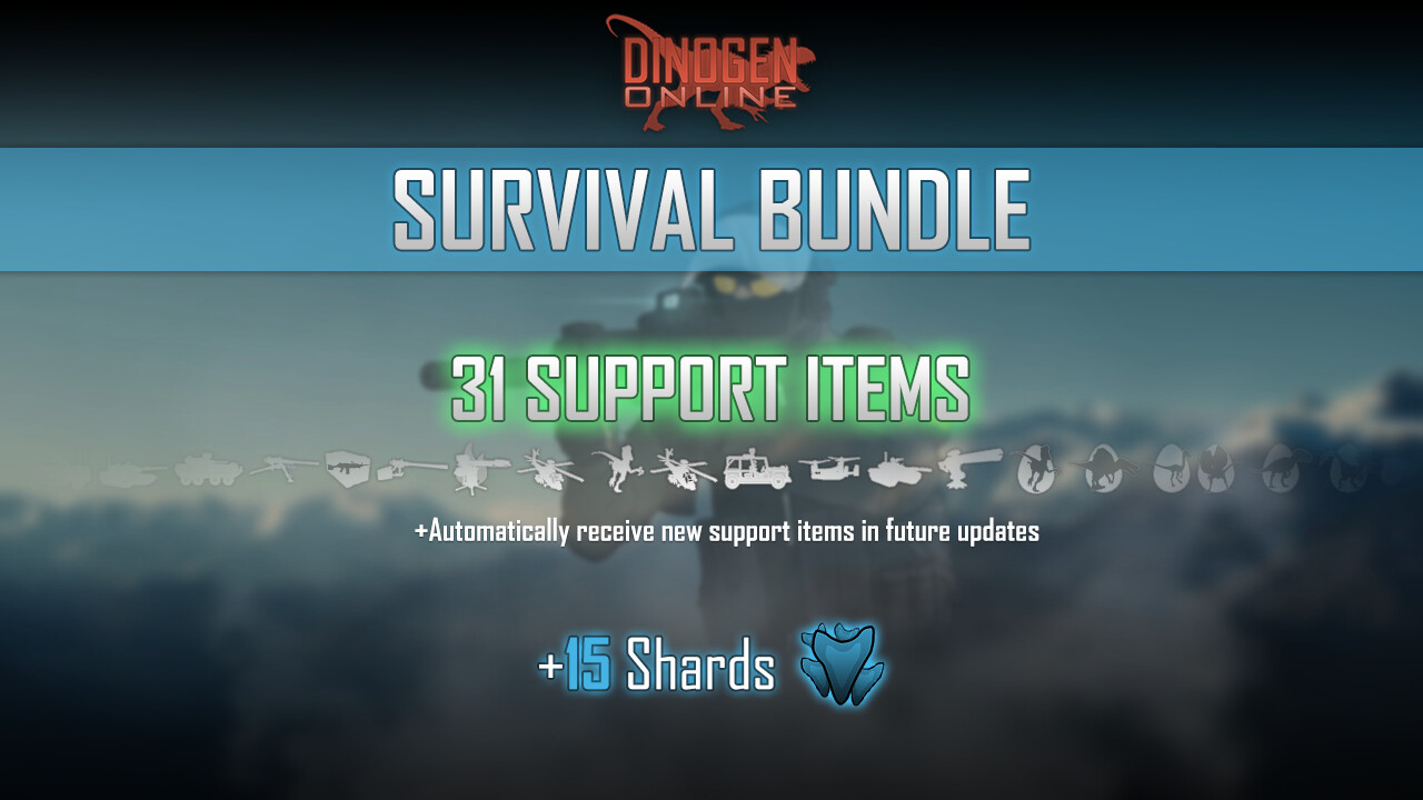 Dinogen Online - Survival Bundle DLC Steam CD Key, $0.35