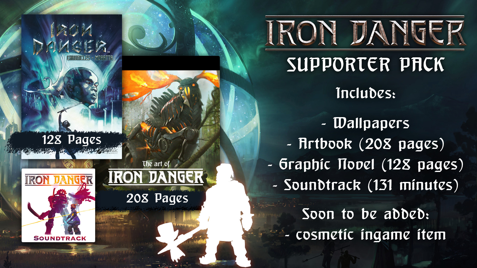 Iron Danger - Supporter Pack DLC Steam CD Key, $4.51