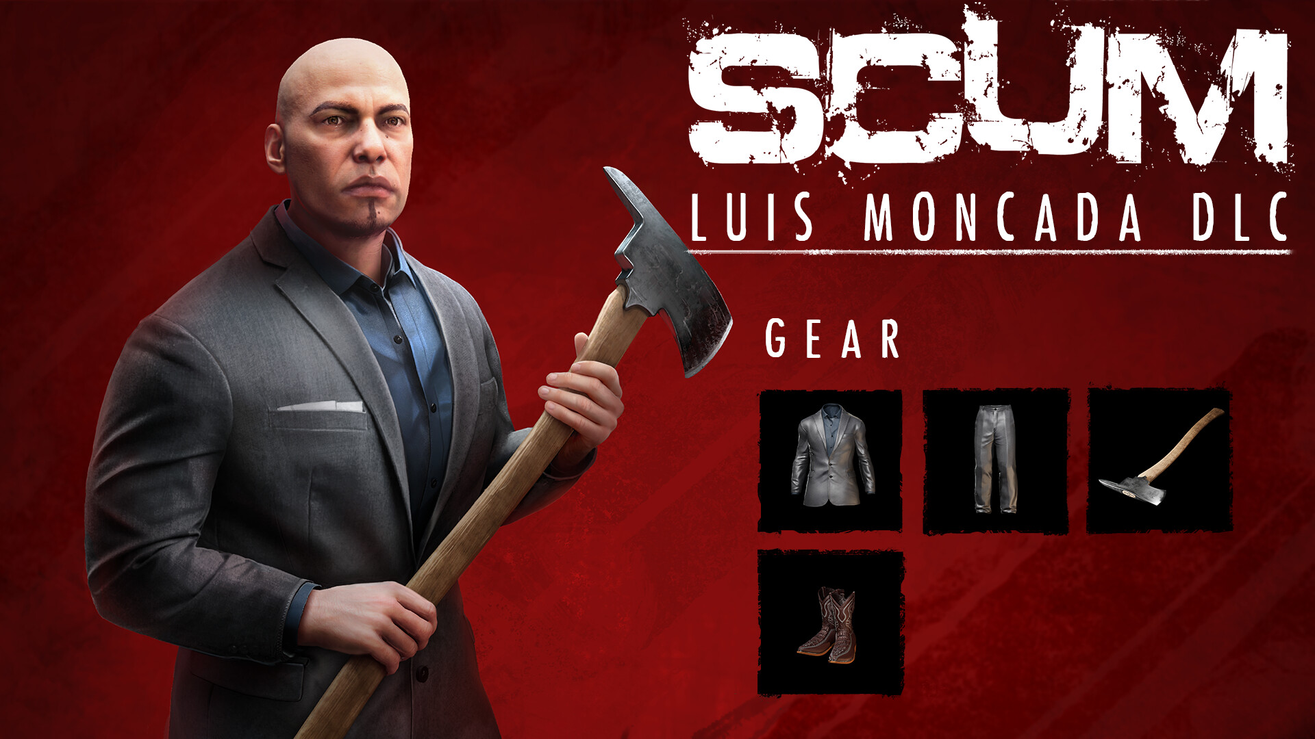 SCUM - Luis Moncada Character Pack DLC Steam CD Key, $8.94