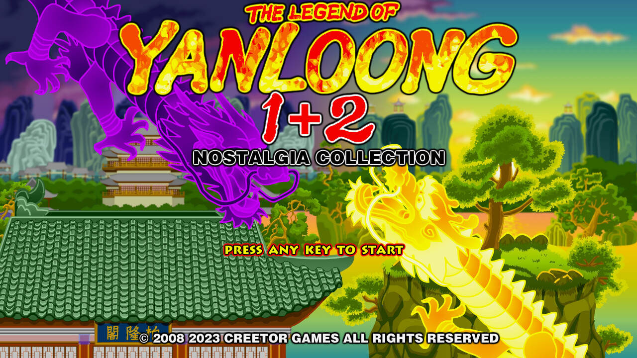 The Legend of Yan Loong 1+2 Steam CD Key, $4.69
