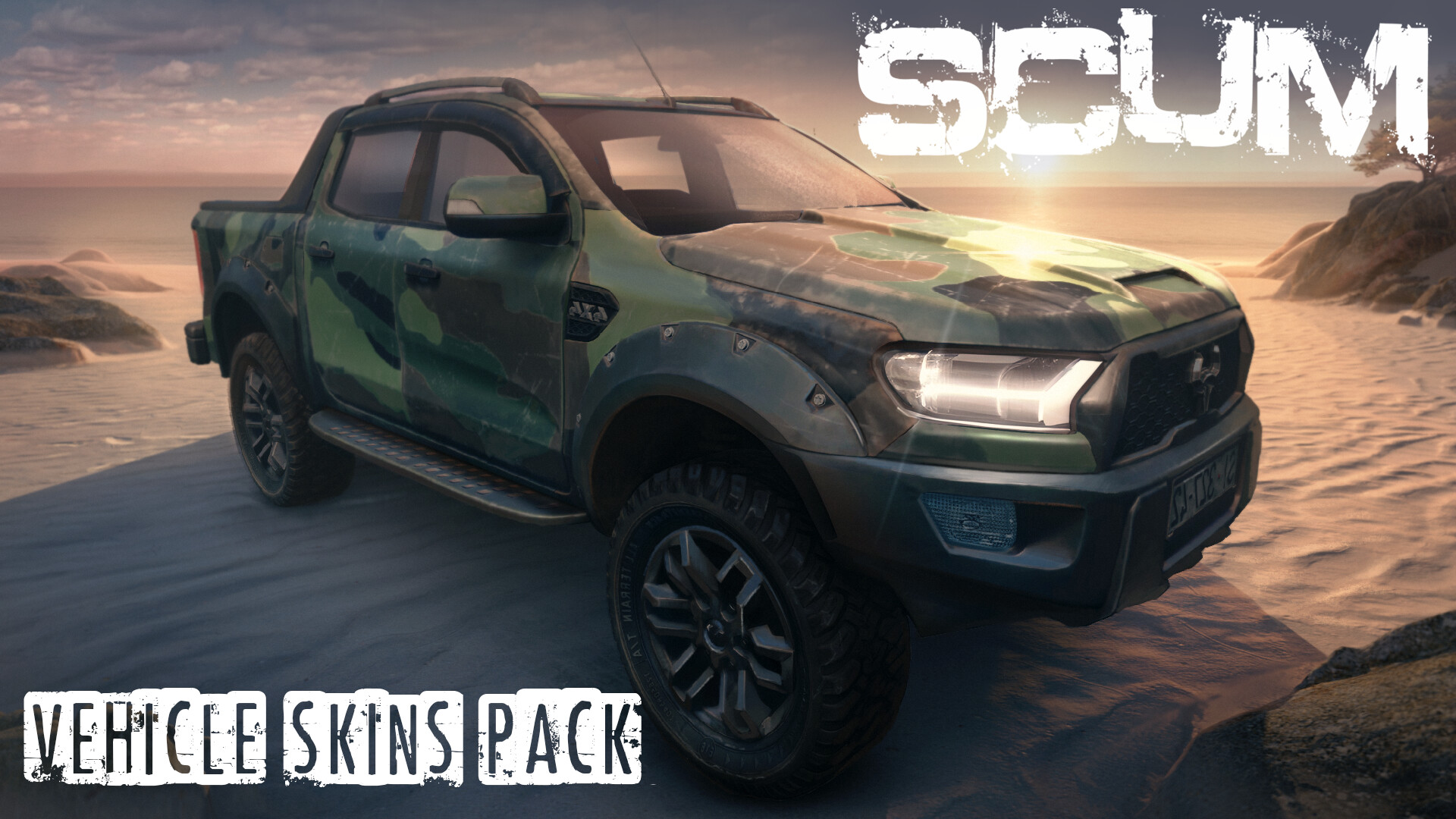 SCUM - Vehicle Skins pack DLC Steam CD Key, $9.21