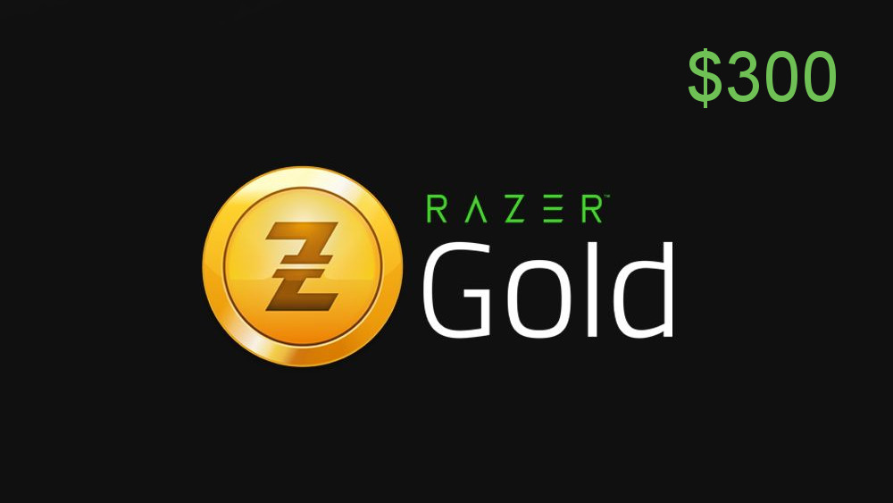 Razer Gold $300 US, $338.28