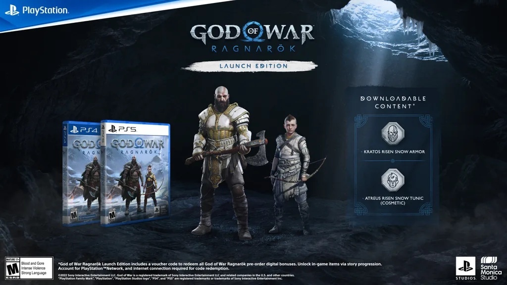 God of War Ragnarök - Pre-Order Bonus DLC EU PS4 CD Key, $1.67