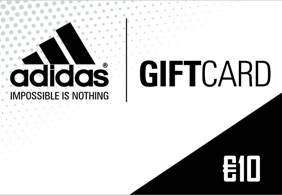 Adidas Store €10 Gift Card BE, $13.49
