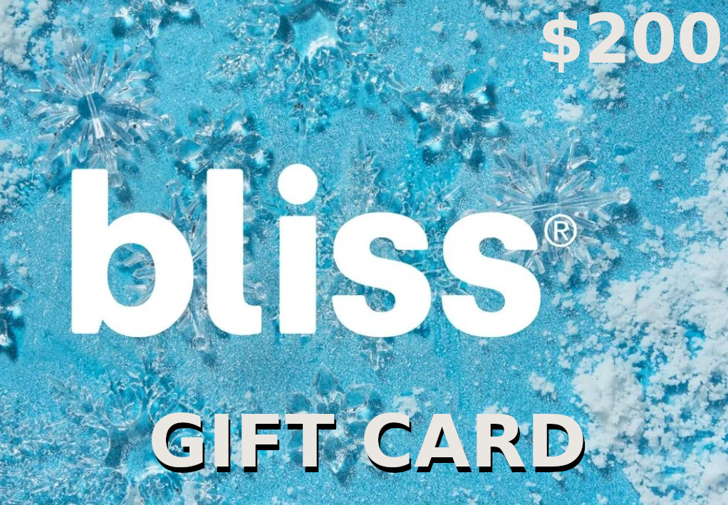 Bliss Spa $200 Gift Card US, $111.87