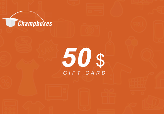 Champboxes 50 USD Gift Card, $56.45