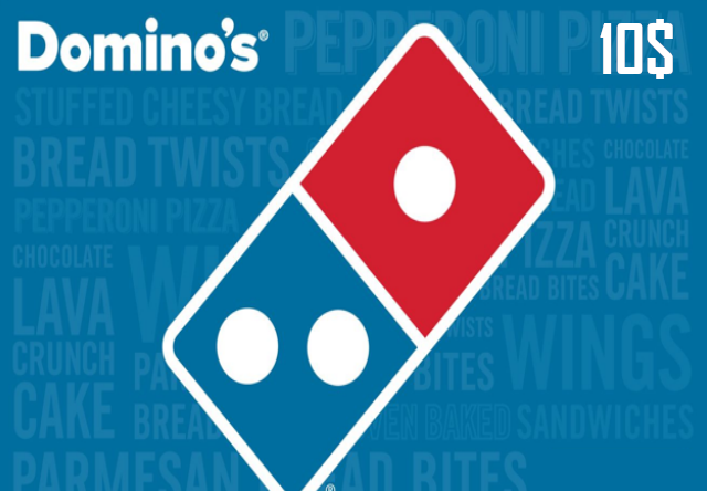 Domino's Pizza $10 Gift Card US, $10.5