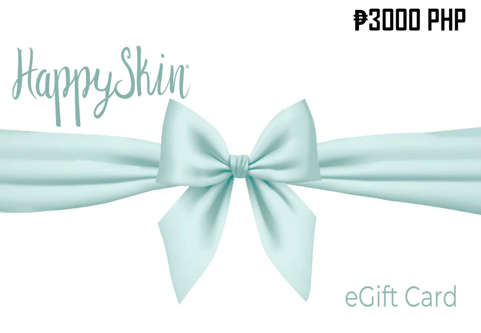 Happy Skin ₱3000 PH Gift Card, $62.52