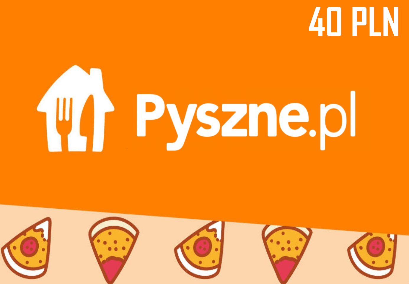 Pyszne.pl 40 PLN Gift Card PL, $11.82