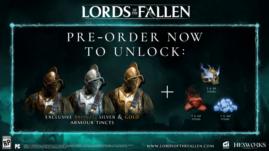 Lords of the Fallen (2023) - Pre-Order Bonus DLC Steam CD Key, $1.68
