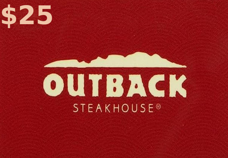 Outback Steakhouse $25 Gift Card US, $19.21