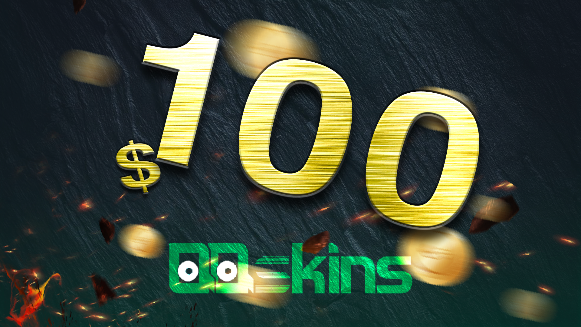 QQSkins $100 Wallet Card, $109.64