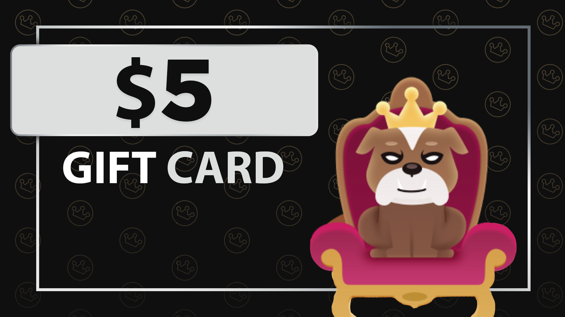 RoyaleCases $5 USD Gift Card, $6.09