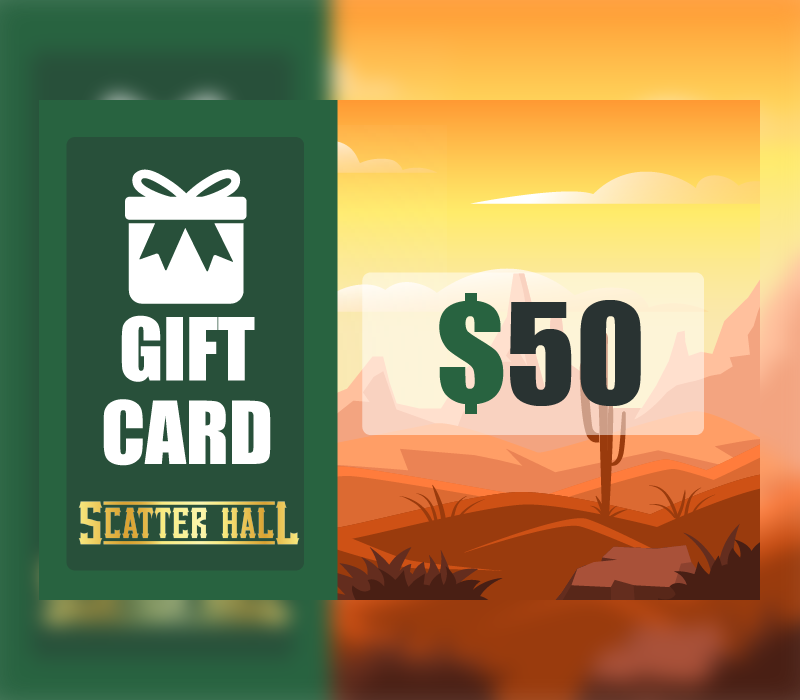 Scatterhall - $50 Gift Card, $61.19
