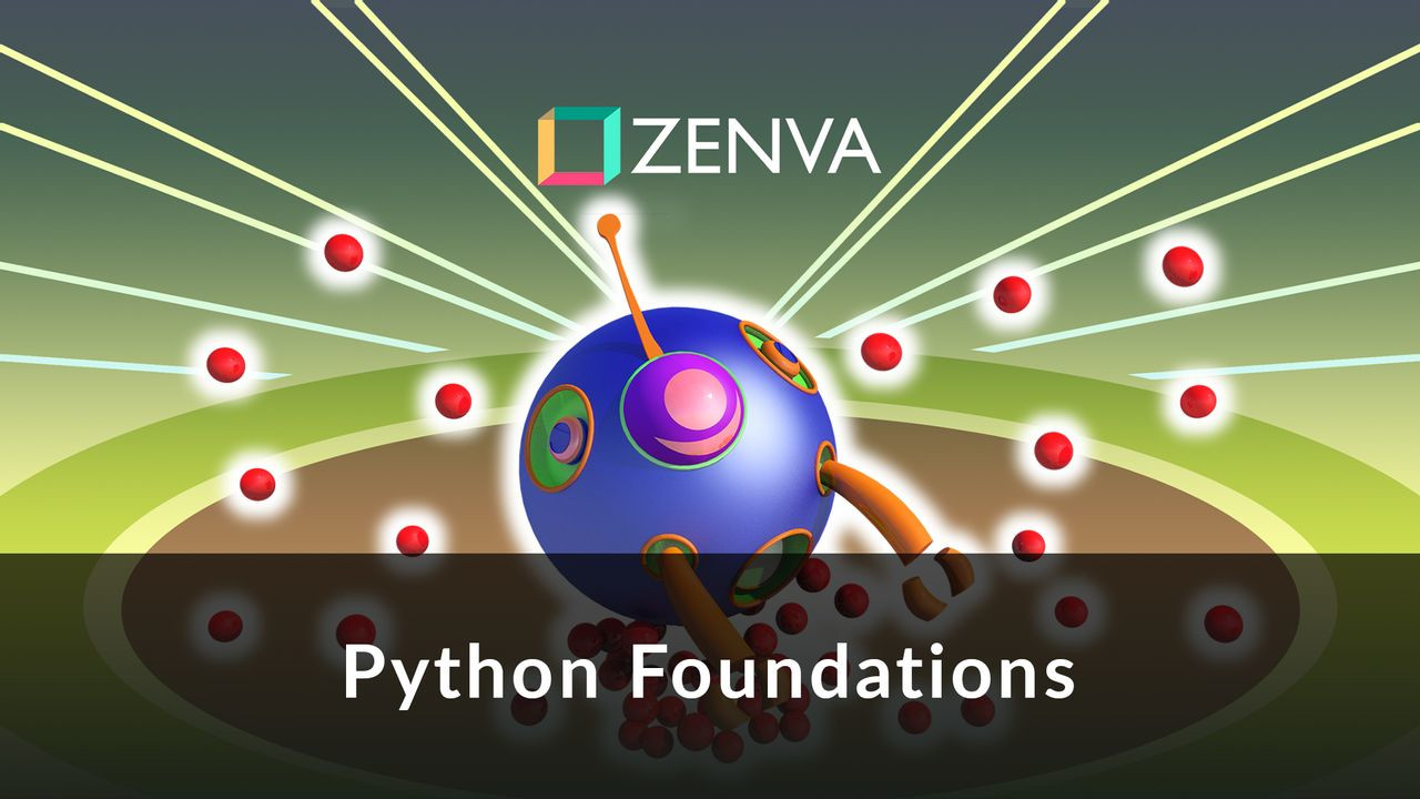 Python Foundations -  eLearning course Zenva.com Code, $16.5