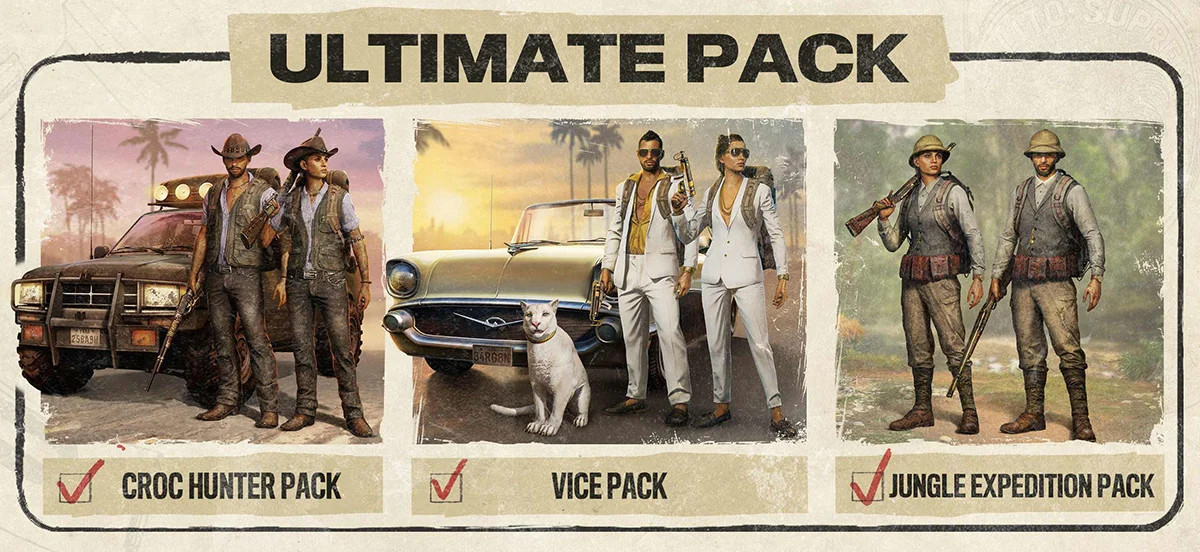 Far Cry 6 - Ultimate Pack DLC EU PS5 CD Key, $14.11