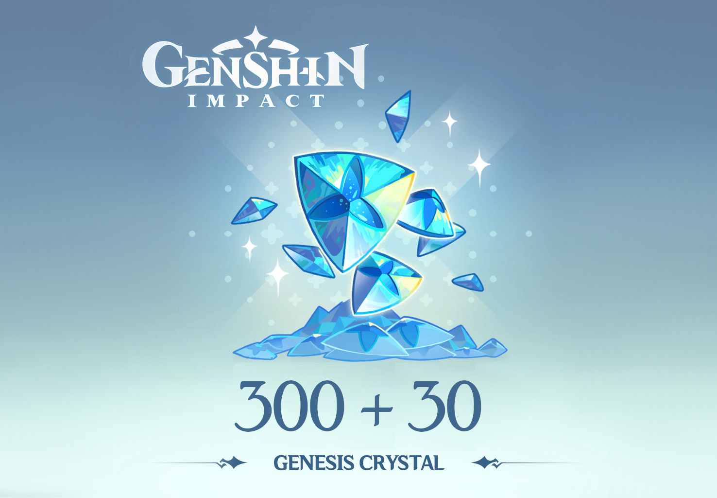 Genshin Impact - 300 + 30 Genesis Crystals Reidos Voucher, $5.37