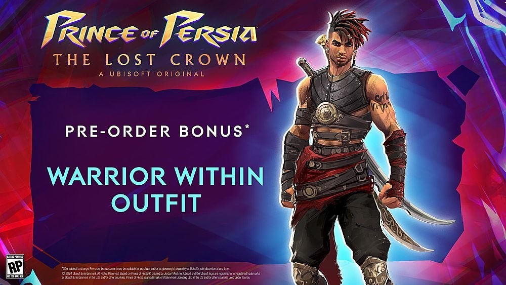 Prince of Persia The lost Crown - Pre-order Bonus DLC EU PS5 CD Key, $22.59