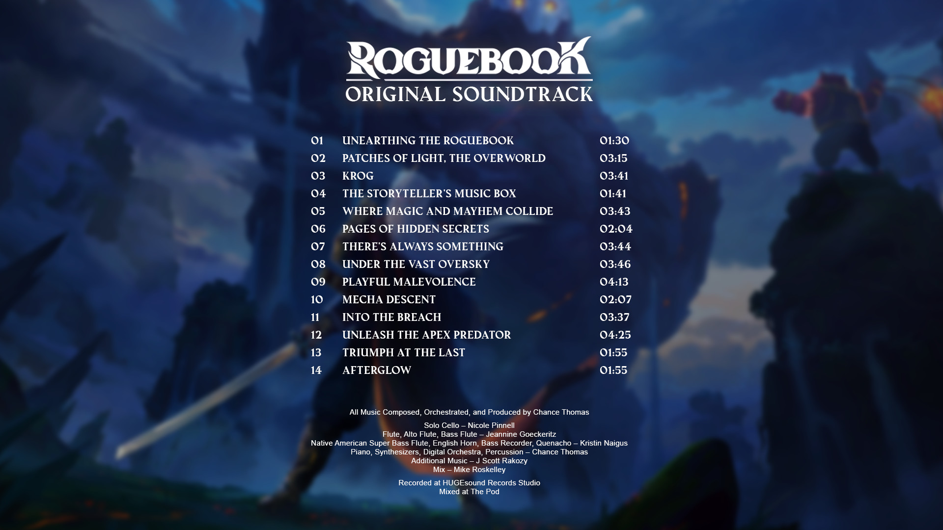 Roguebook - Original Soundtrack DLC Steam CD Key, $2.01