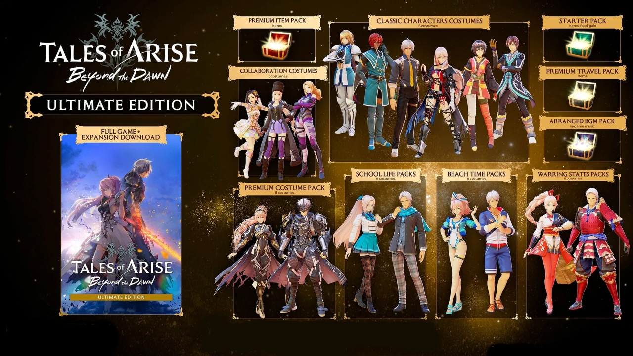 Tales of Arise: Beyond the Dawn Ultimate Edition Steam Altergift, $125.55
