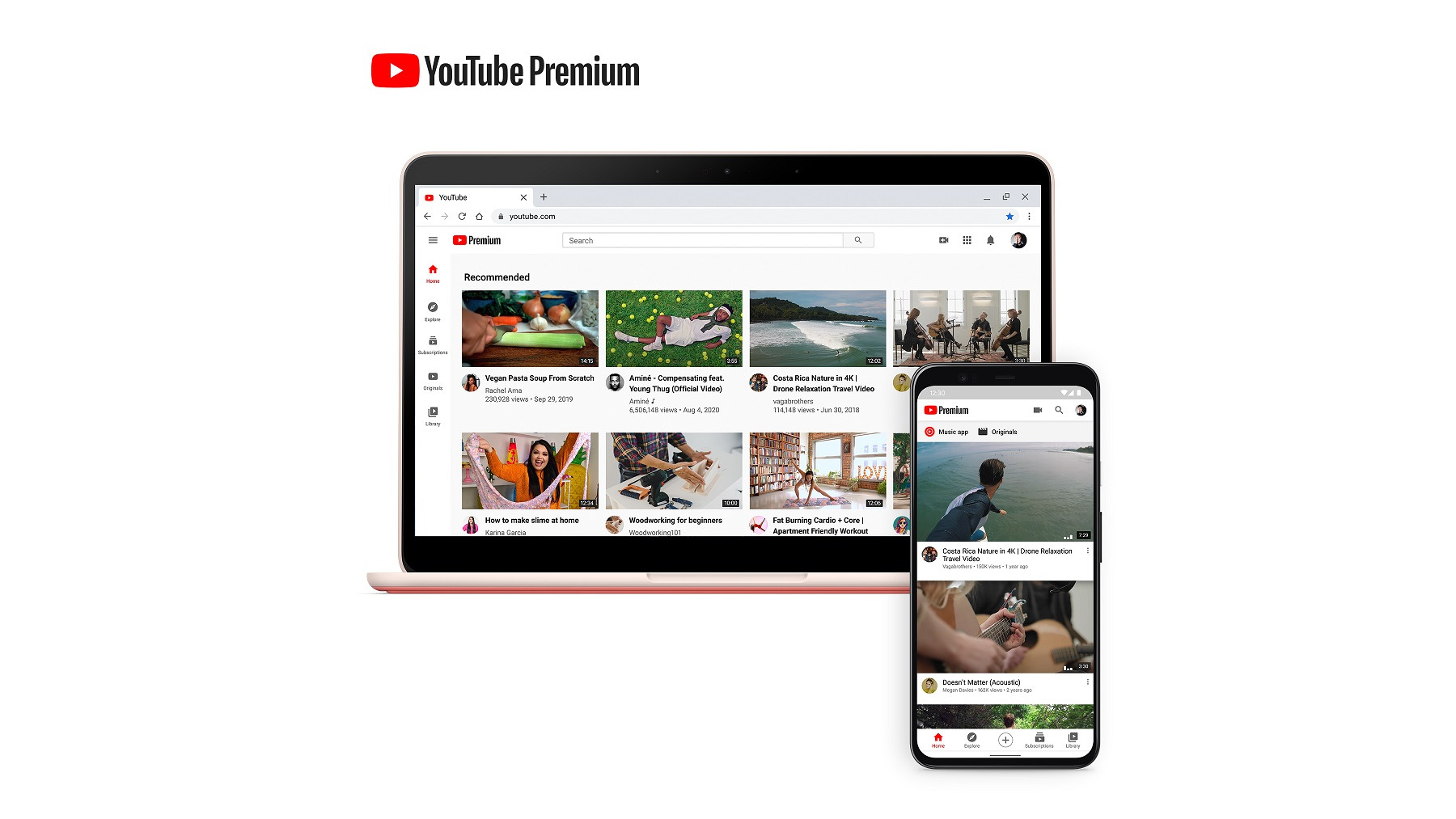 YouTube Premium 12 Months Subscription Account, $22.03